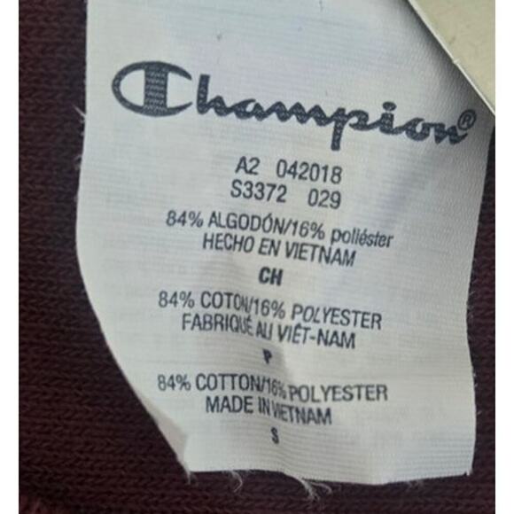 Champion Reverse Weave Unisex Long Sleeve Sweatshirt Vintage Size Small - Picture 5 of 5